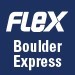 Graphic that reads flex Boulder Express