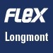 Graphic that reads Flex Longmont