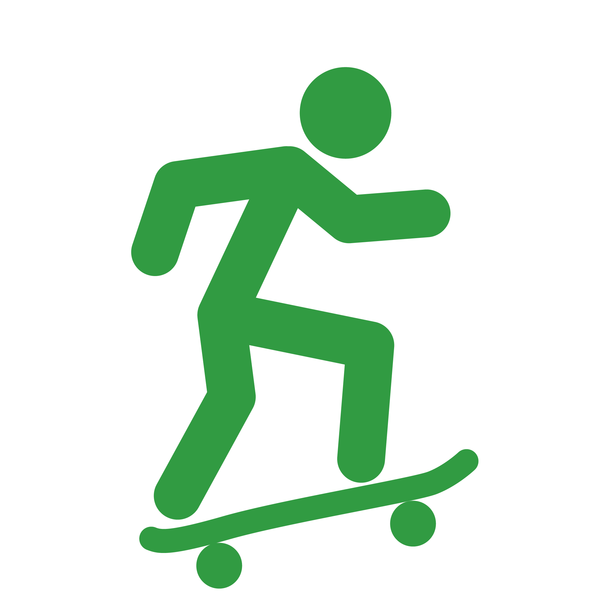 person skateboarding icon