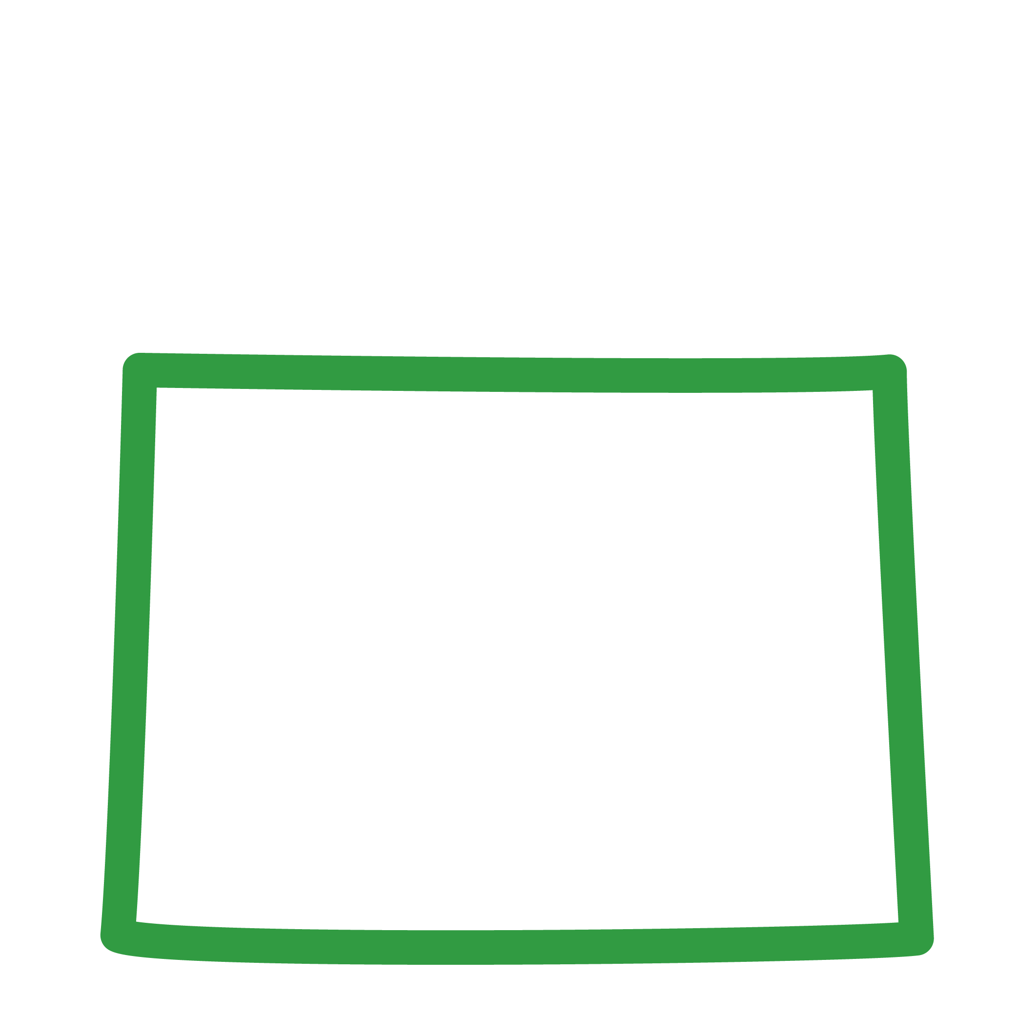 Colorado state outline